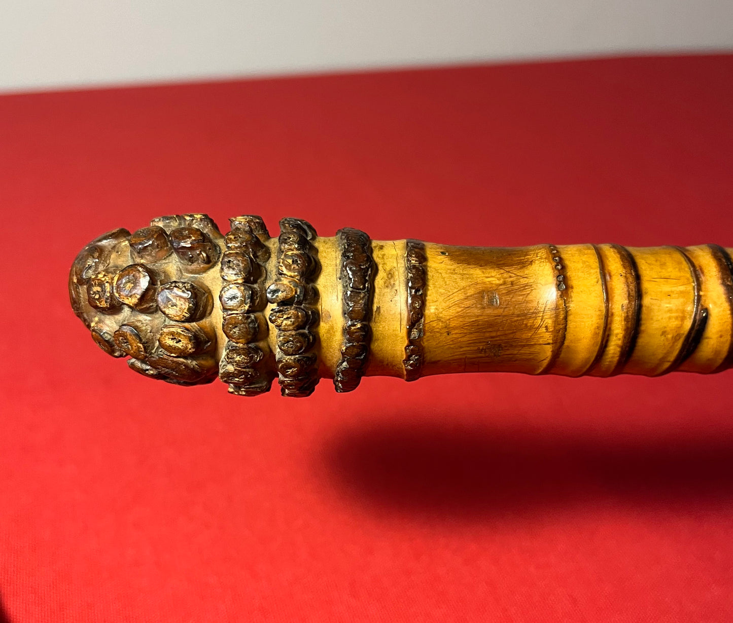 Original 19th Century Bamboo Sword Cane / Swordstick - Swagger Stick