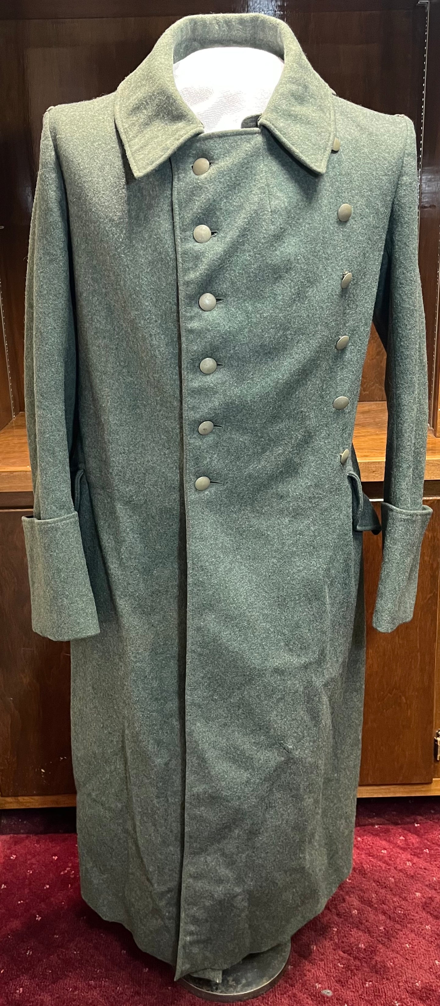 Authentic WW2 German (Greatcoat) Trench Coat Maker - Rossio & Co. Dresden 1943