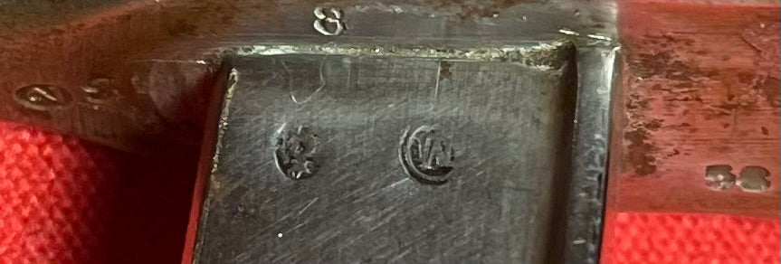 M1874 French Gras Bayonet with Matching Numbers Dated 1881