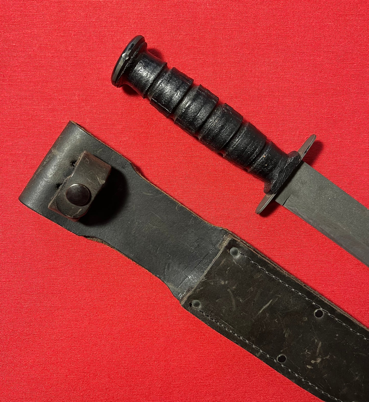 U.S Military MARK 2 Fighting Knife MK2 by Ontario W/ Scabbard Combat Survival