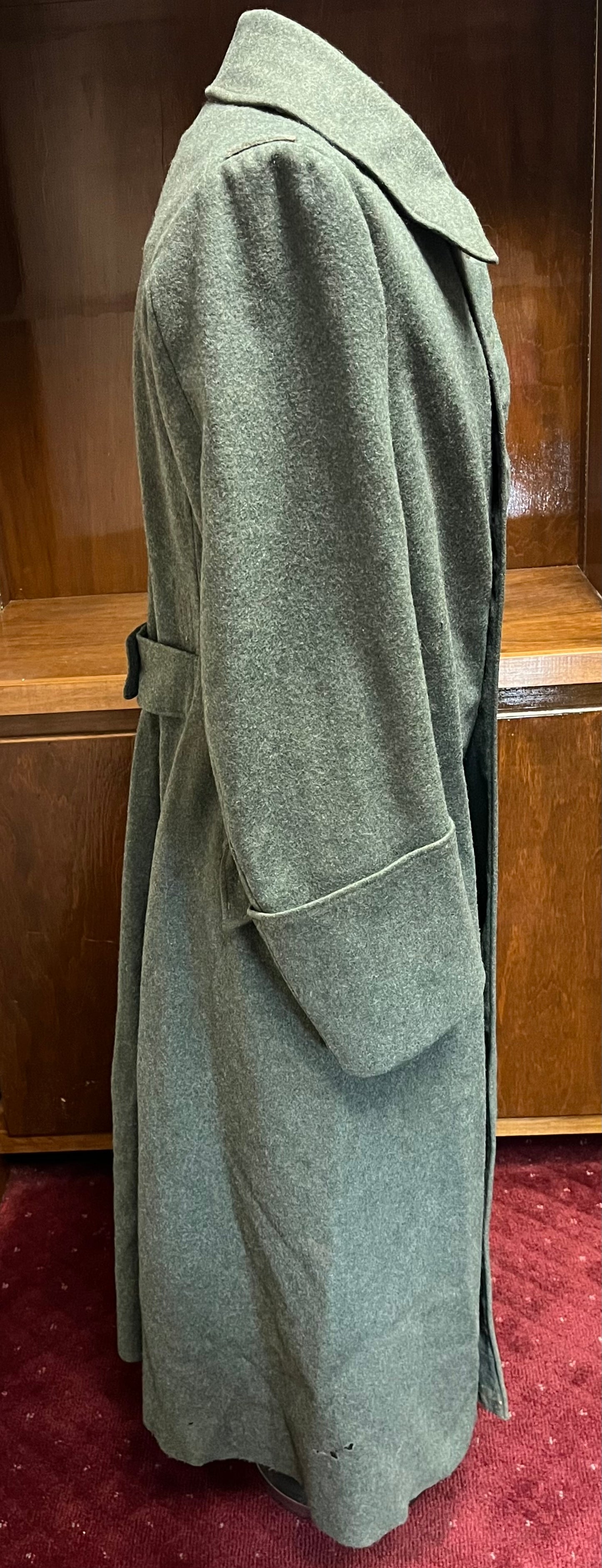 Authentic WW2 German (Greatcoat) Trench Coat Maker - Rossio & Co. Dresden 1943