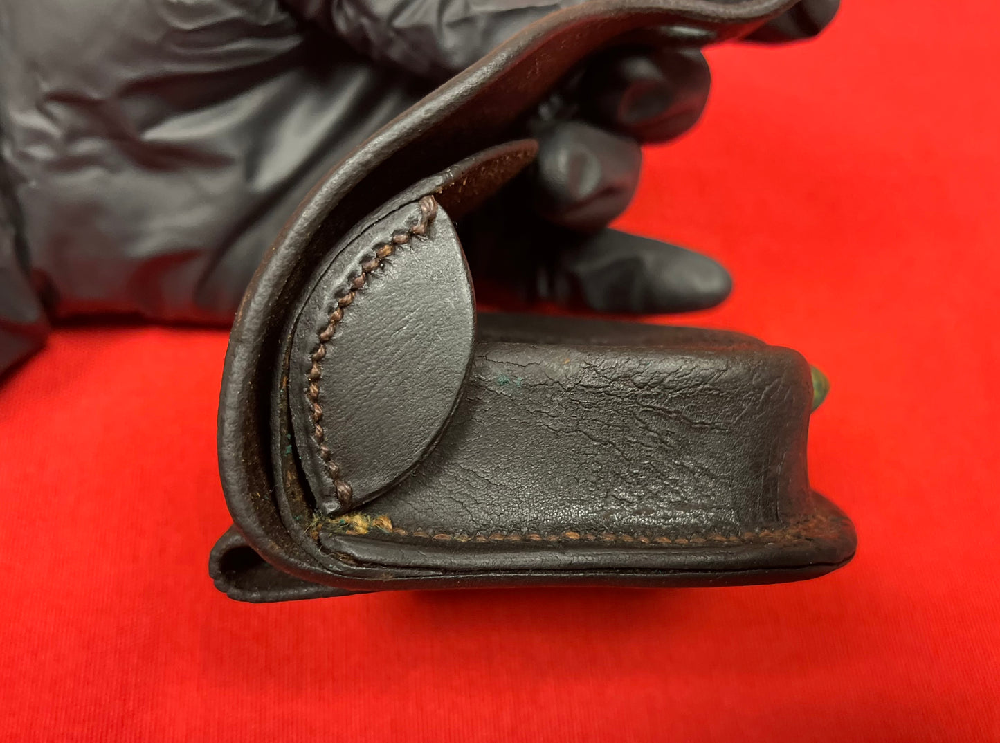 U.S. Civil War Percussion Cap Box By Henry G. Haedrich
