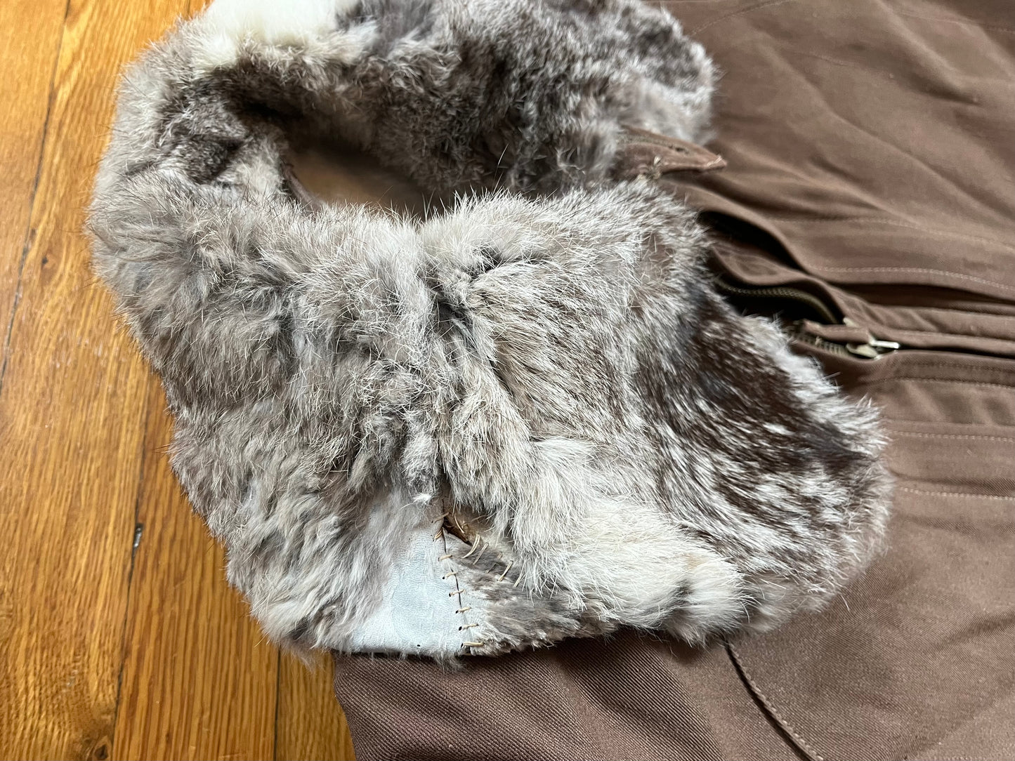 Rare WW2 Japanese Army Pilot's Winter Fur Lined Flight Suit