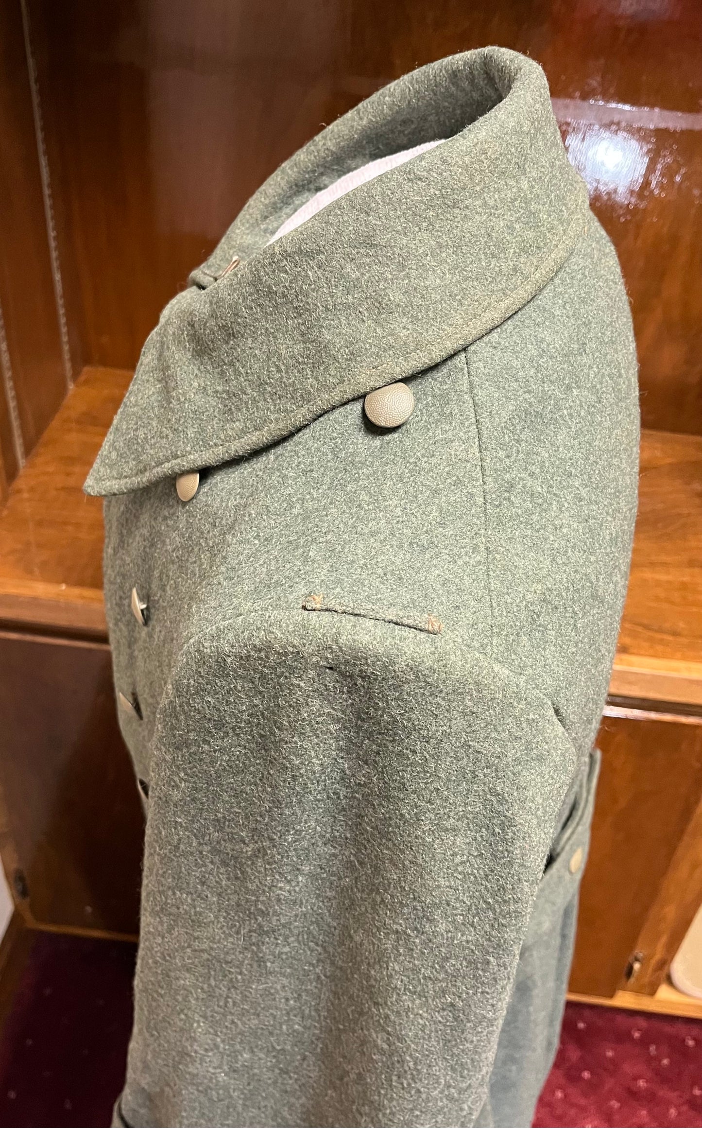 Authentic WW2 German (Greatcoat) Trench Coat Maker - Rossio & Co. Dresden 1943