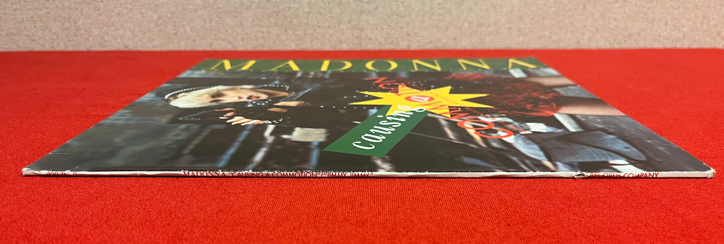 Madonna (Autographed) Causing a Commotion / Jimmy Jimmy 80’s European SIGNED!!!