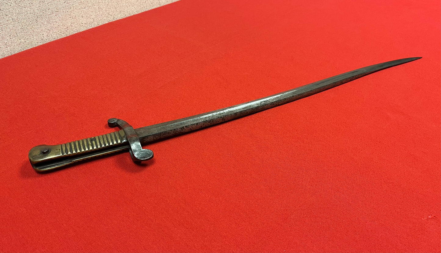 M1842 “YATAGHAN” SABER BAYONET BY F.W.H - CIVIL WAR IMPORT