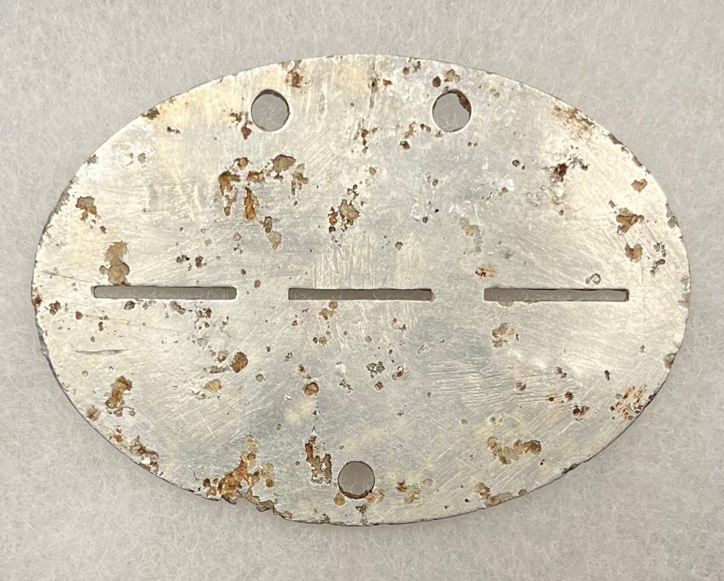 WWII WW2 German Army ID Tag Disc Dog Tag Relic - Authentic