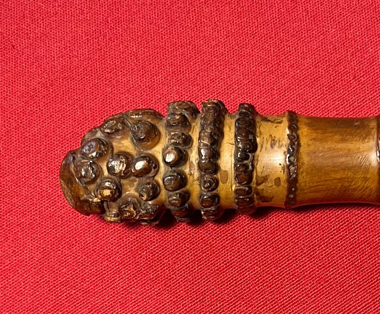 Original 19th Century Bamboo Sword Cane / Swordstick - Swagger Stick