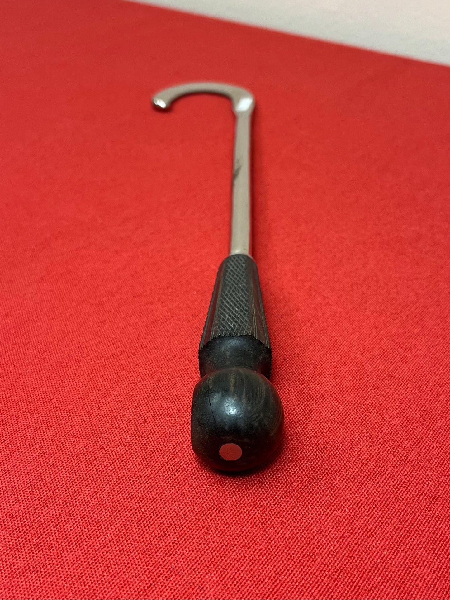 1800'S OBSTETRICAL DECAPITATING HOOK by HILLS & CO.- ANTIQUE MEDICAL EQUIPMENT