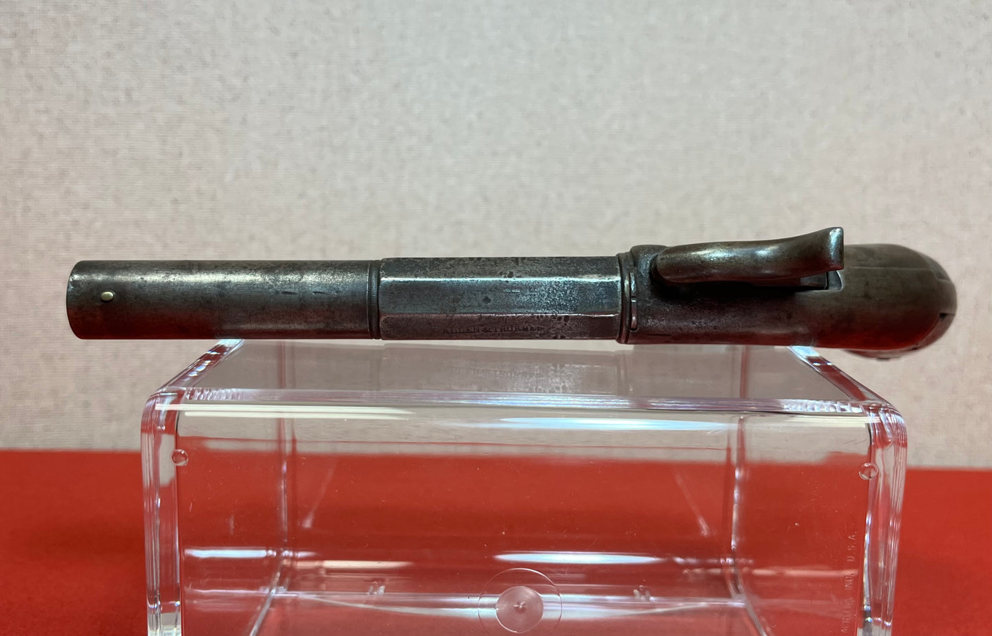 1850’s ALLEN & THURBER PERCUSSION BOOT PISTOL .36 CAL WORCESTER,MA / CIVIL WAR ERA