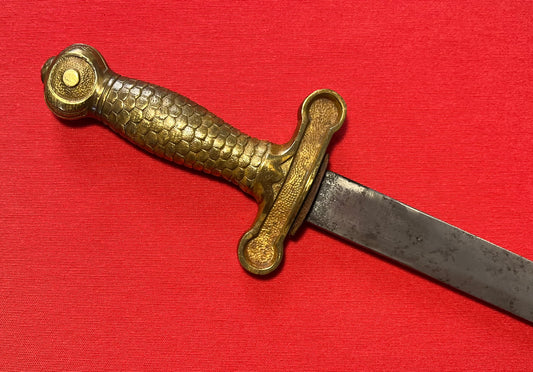 1870 U.S.N Naval Style “Boarding” Short Sword - Guard Stamped U.S.N 1832 M-1832