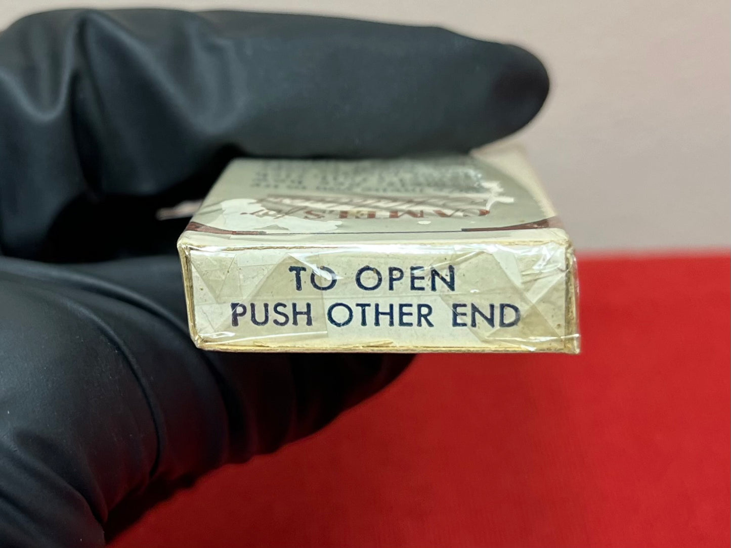 ORIGINAL WWll U.S. ISSUED CAMEL CIGARETTES K-RATION PACK