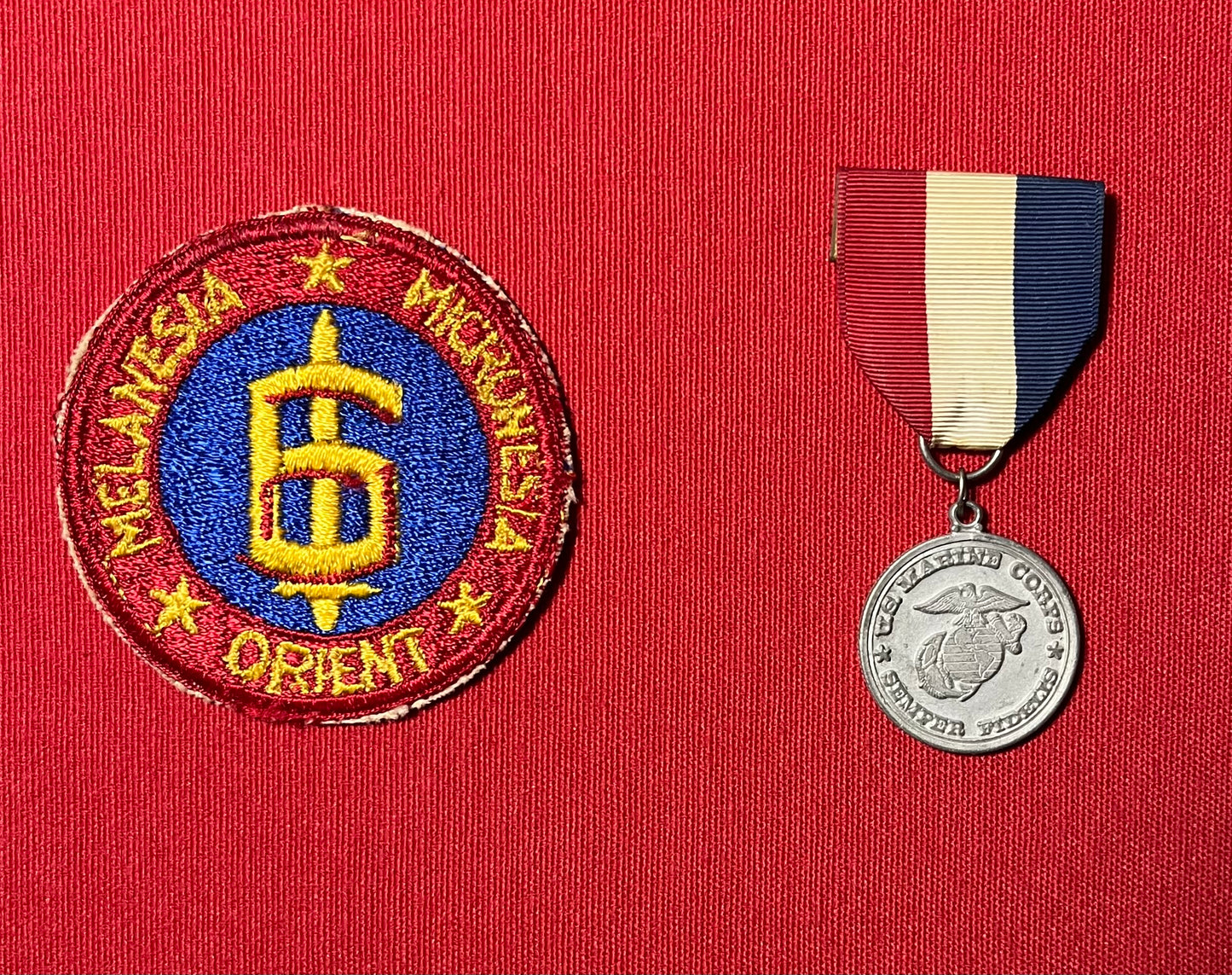 WW2 U.S.M.C Marine Okinawa Grouping of Corporal Glenn Miller of Millersburg, Pa