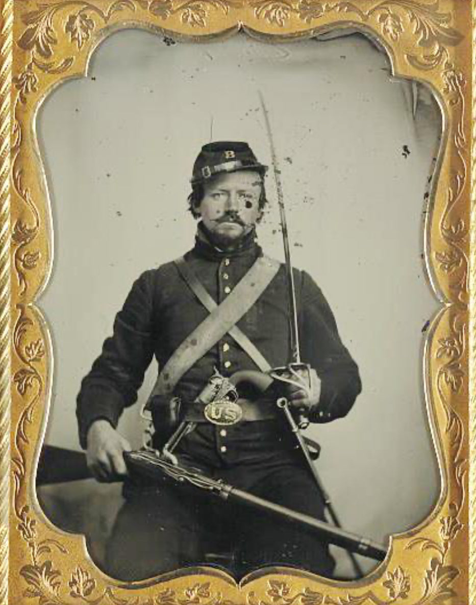 1851 Colt Navy Revolver Belgian Manufactured W/ Patent Acceptance - Civil War Era