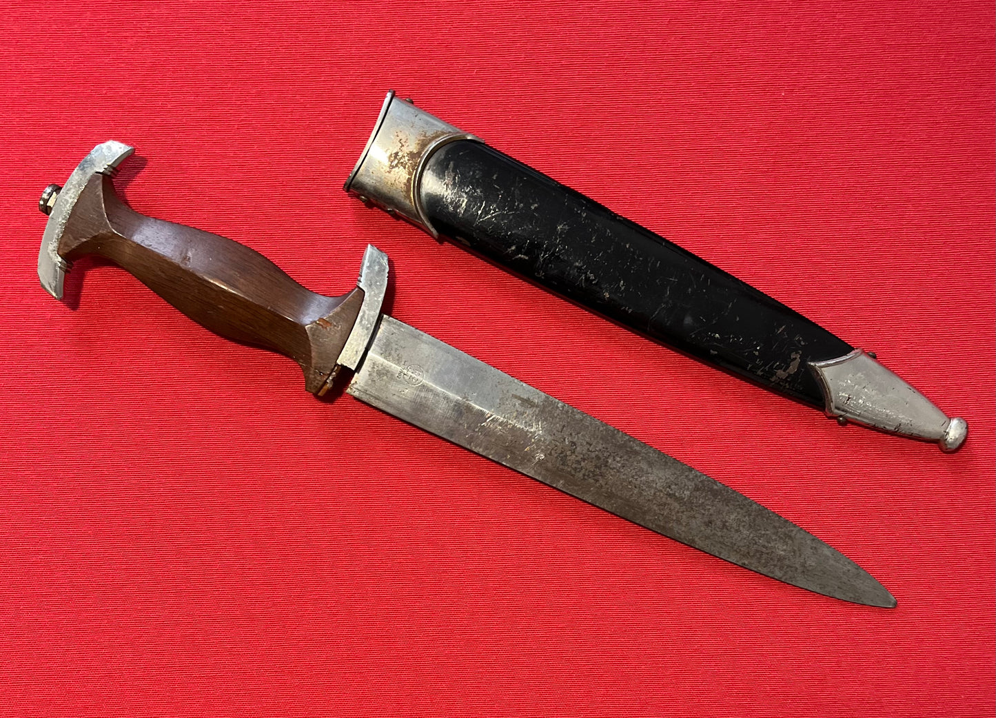 Authentic WW2 German Wehrpass & NSKK (Transportation Worker’s) Dagger “Bus Driver” of POWs