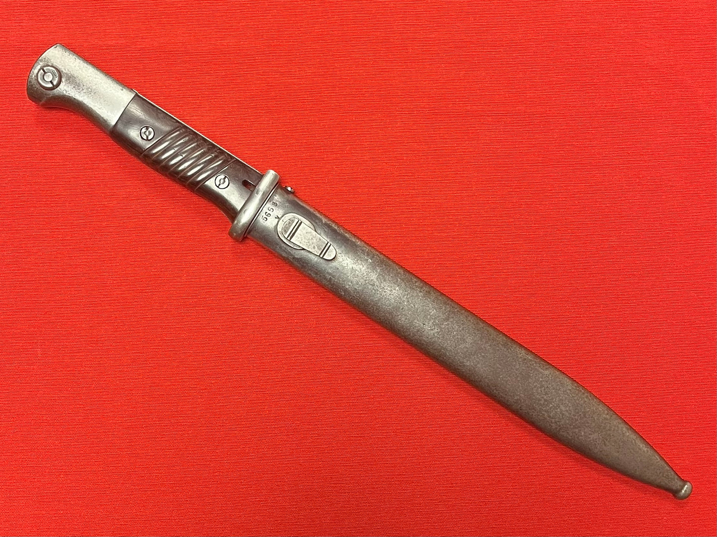 WW2 WWII German K98 Mauser Bayonet by E.U.F HORSTER 1940