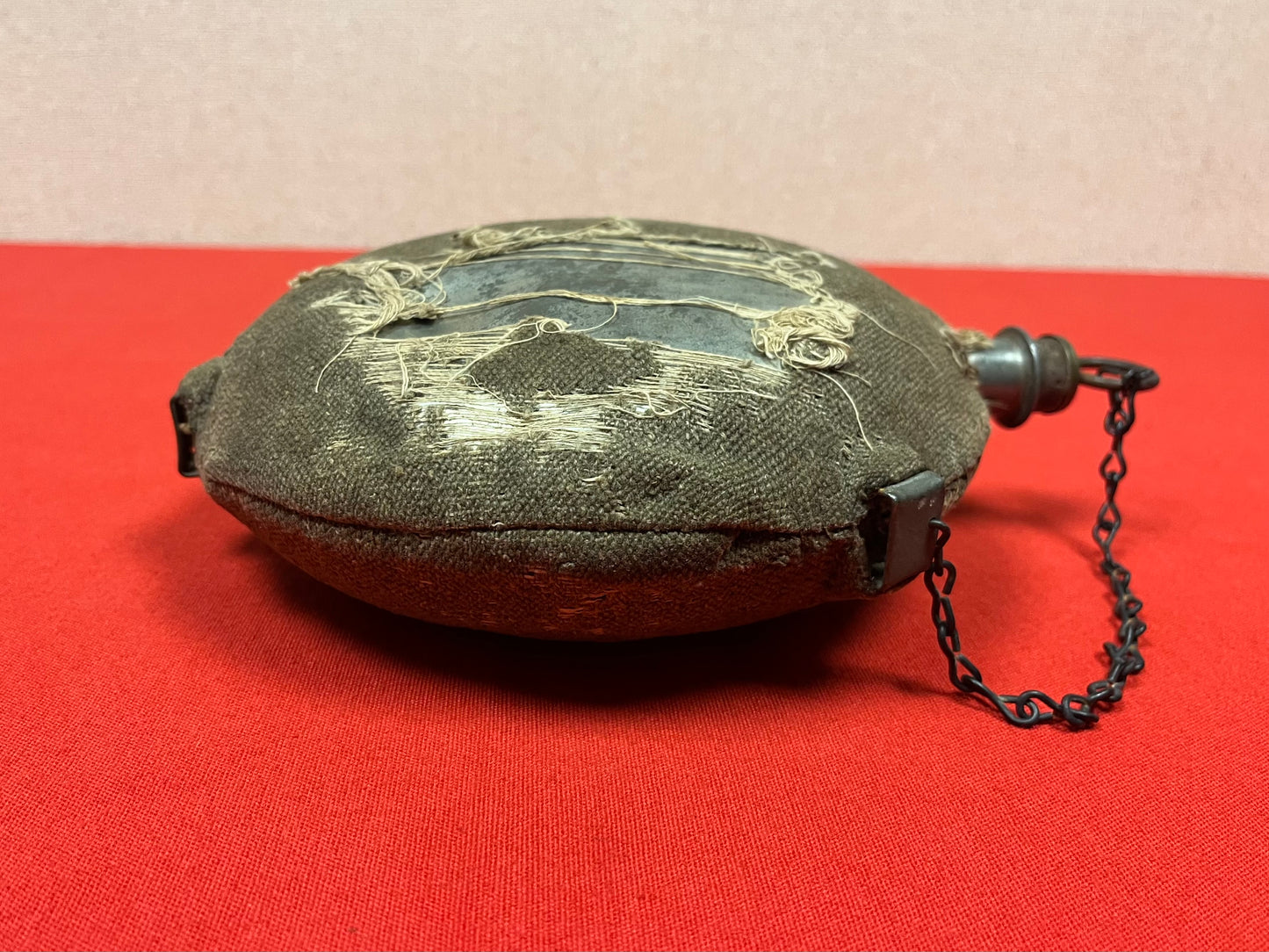 Scarce U.S. Civil War Era Canteen by J.C. Johnson & Co ONLY 1,000 Made