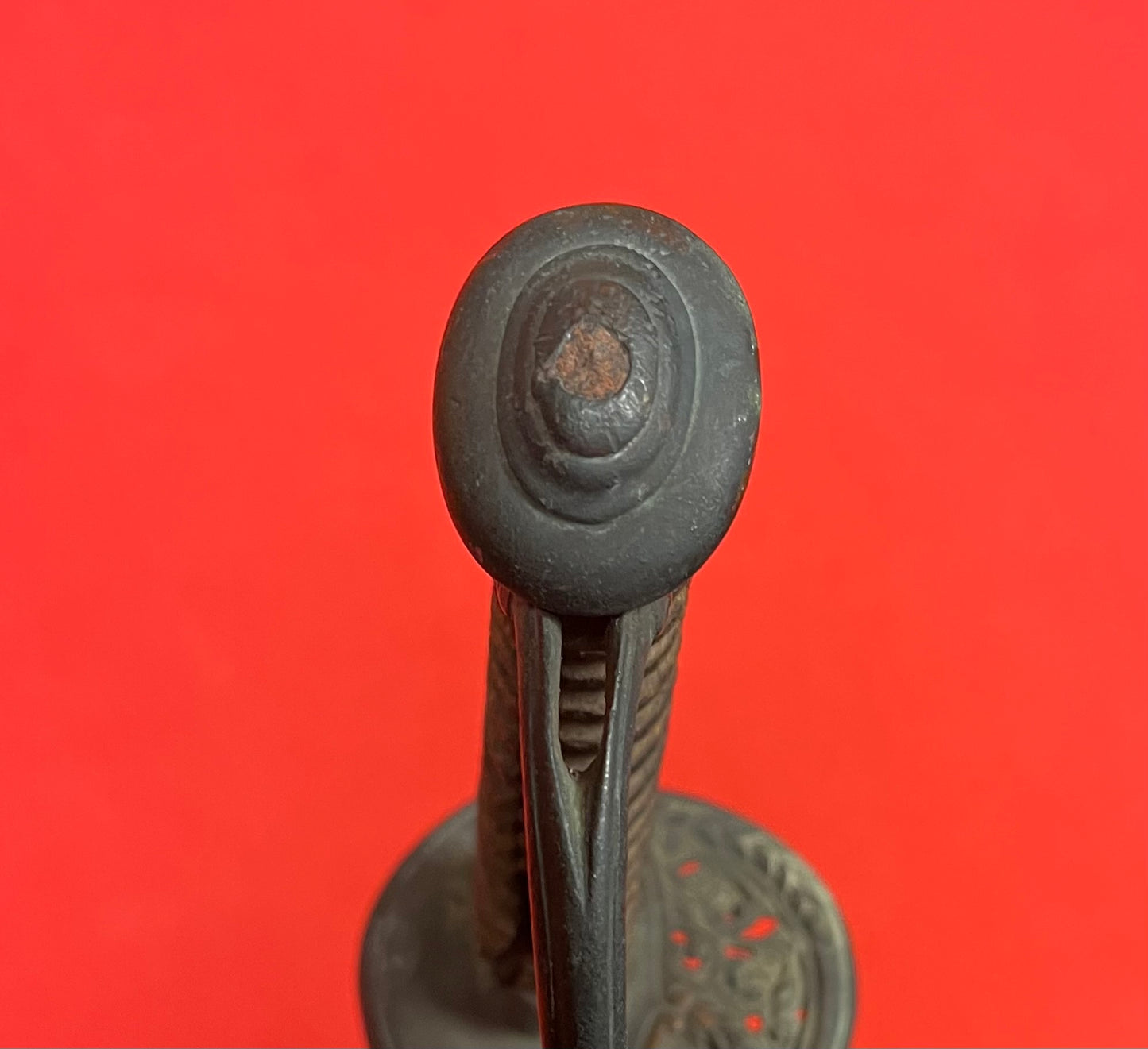 Civil War M1850 Foot Officers Sword Battlefield Pickup - Relic Condition