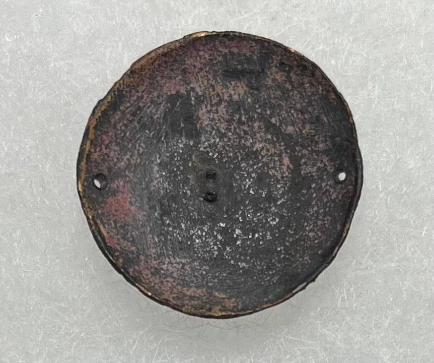 Original WWII Chinese National Revolutionary Army KMT Enameled Cap Badge - Kuomintang