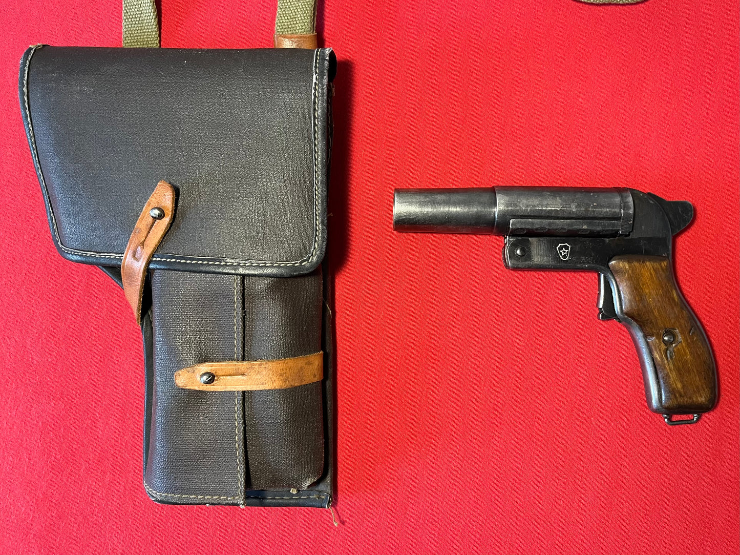WW2 M1944 Russian Signal / Flare Pistol Model 1944 - Spsh2 (Documented)