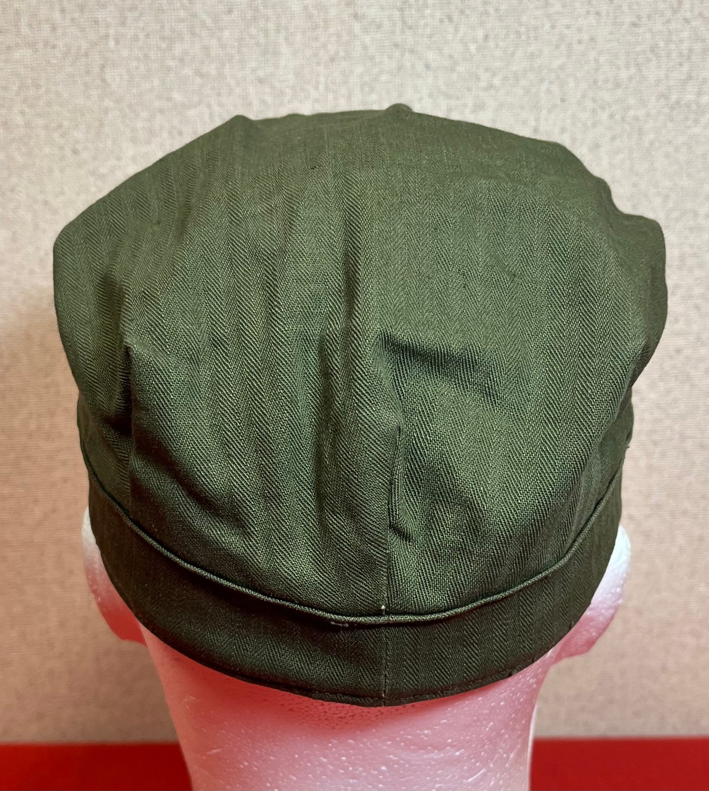 Original U.S. Army Fatique HBT Cap 1945 Pattern