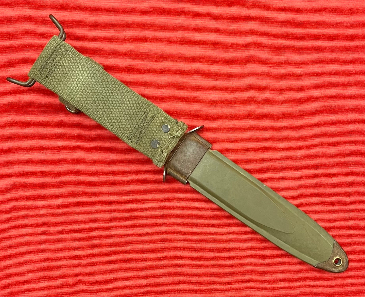 Original U.S. M8A1 Scabbard For M4 Bayonet & M3 Fighting Knife