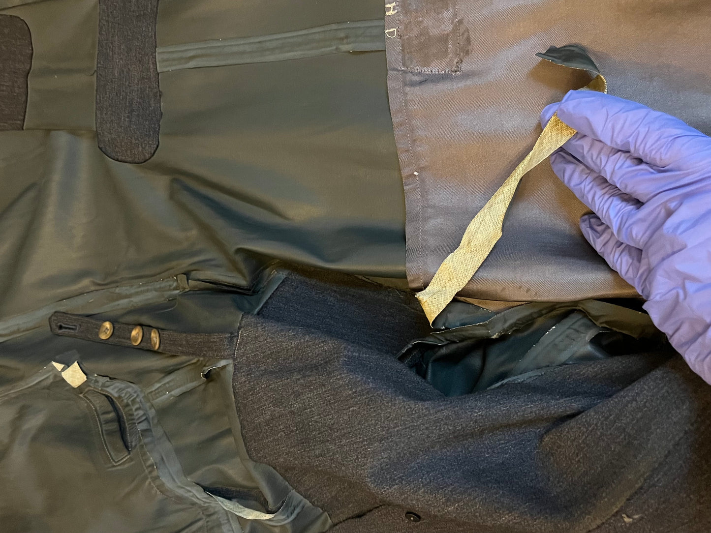 Original WW2 German Luftwaffe "Air Force" Officers Raincoat