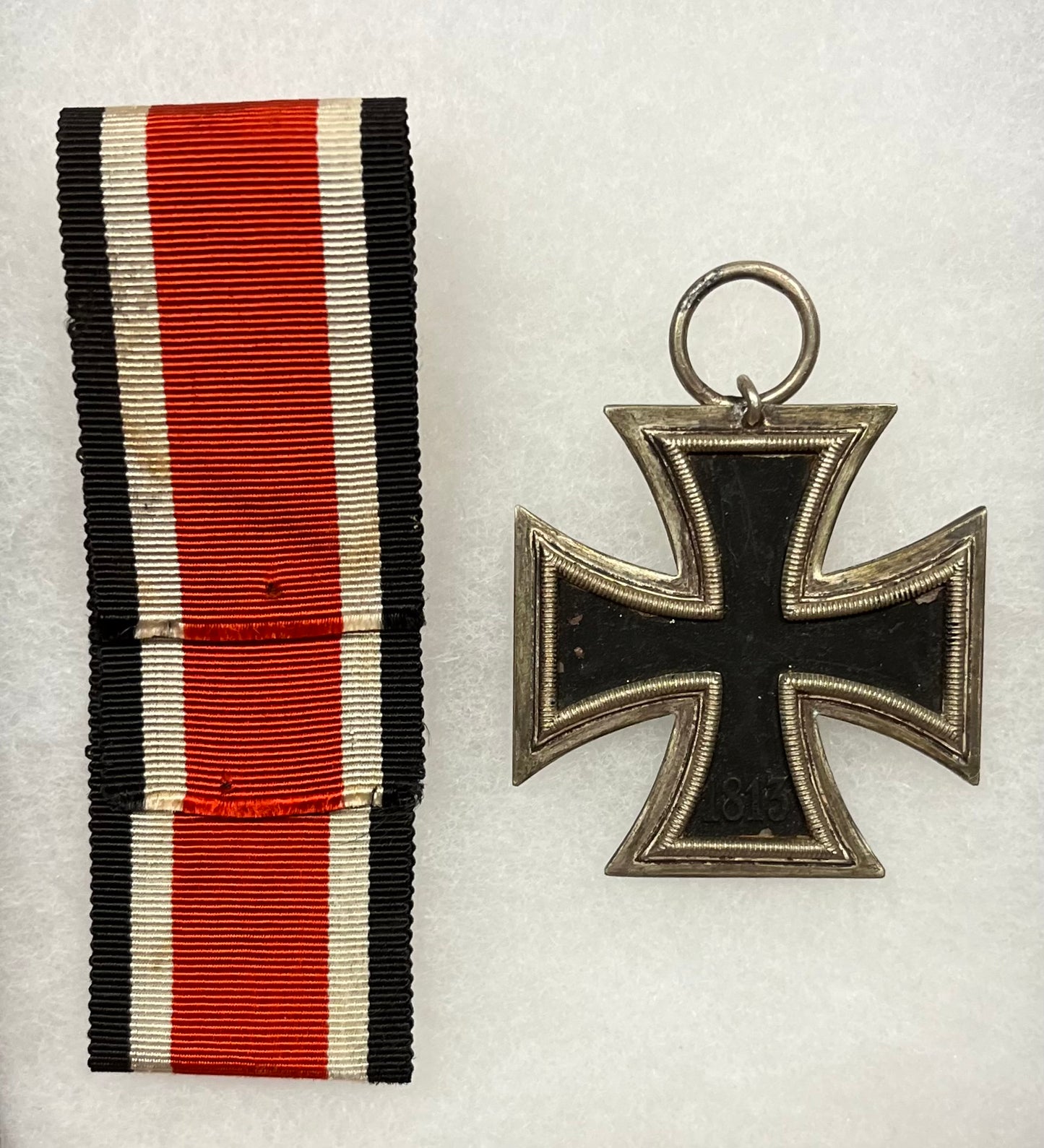 Original WW2 German Iron Cross 2nd Class Medal W/ Ribbon