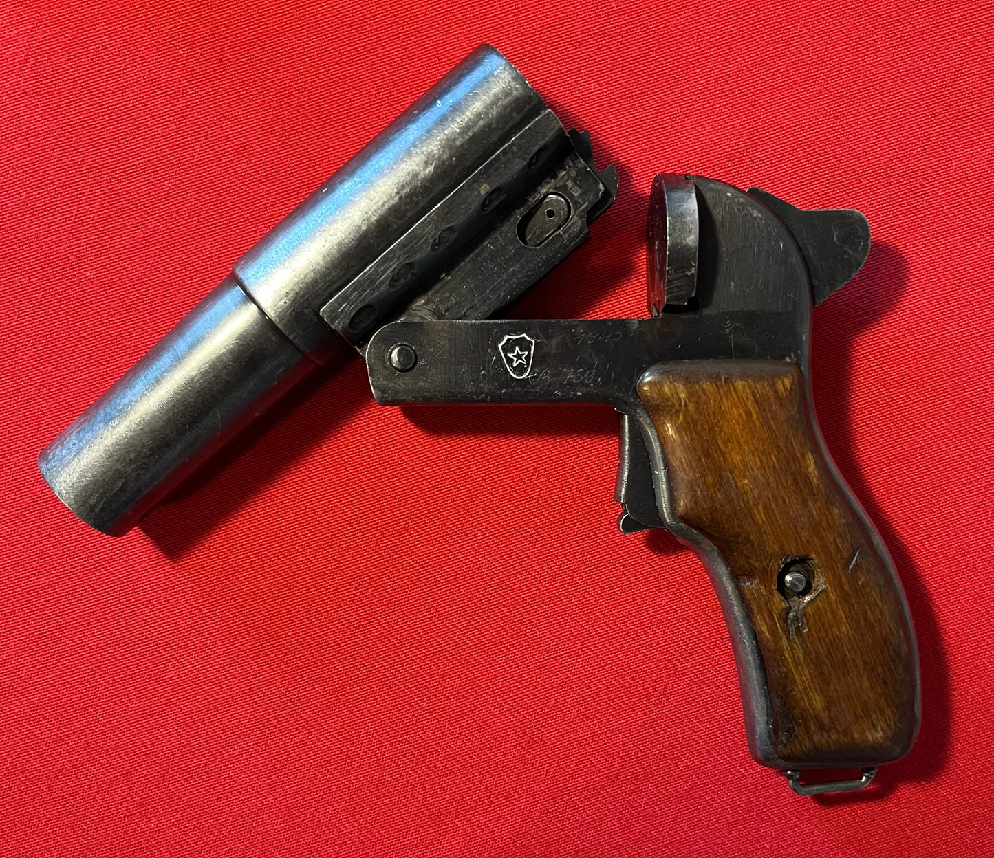 WW2 M1944 Russian Signal / Flare Pistol Model 1944 - Spsh2 (Documented)