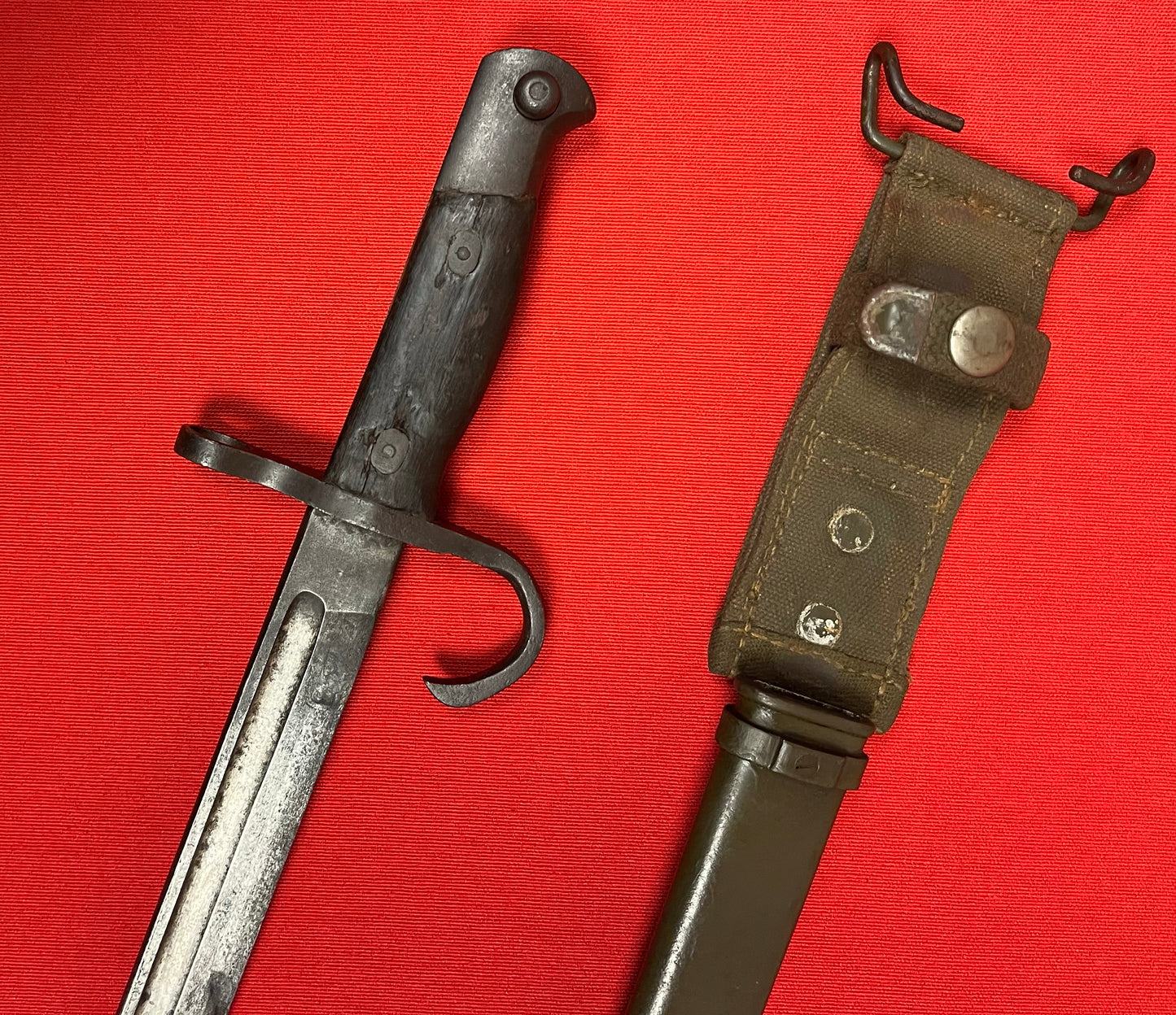 (Scarce) WWII U.S Japanese Arisaka Type 99 Bayonet - Korean War Conversion ROK