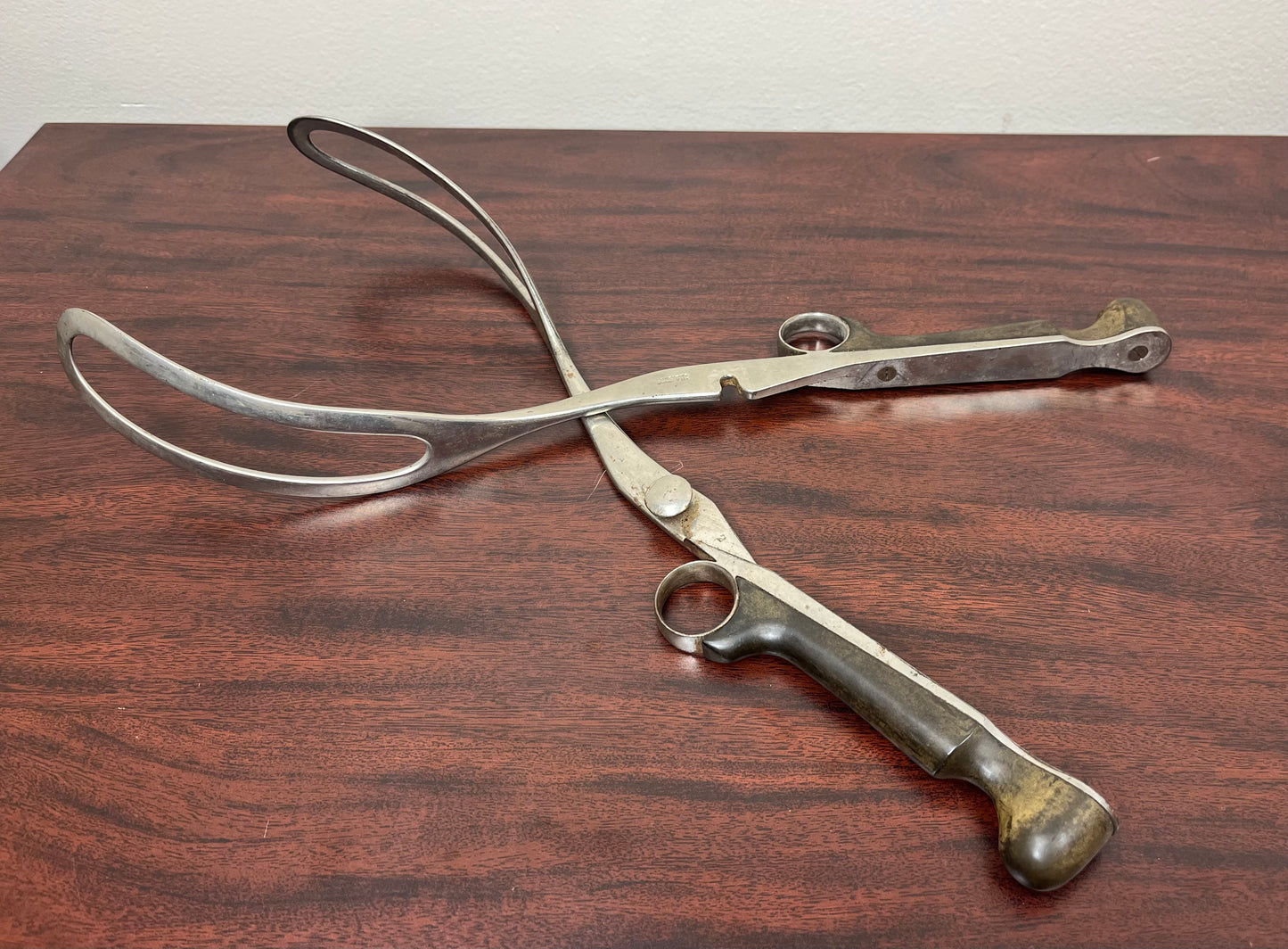 C.1848 OBSTETRICAL BIRTHING FORCEPS BEDFORDS - ANTIQUE MEDICAL (CIVIL WAR ERA) #11