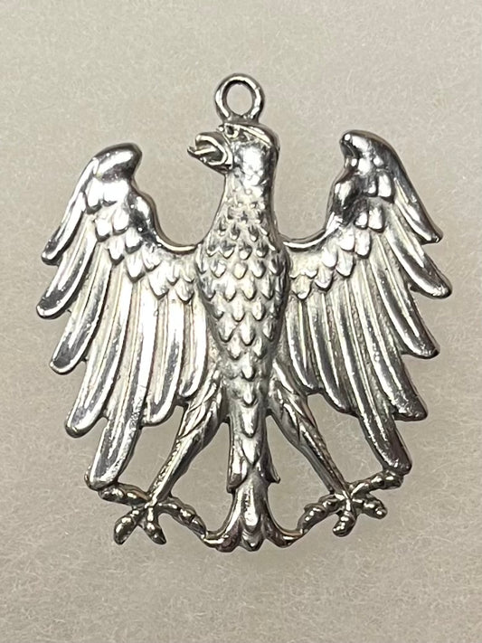 1926 Imperial German “Sports” Swimming Competition Eagle Pendant/Medal 1st Place .900 Silver