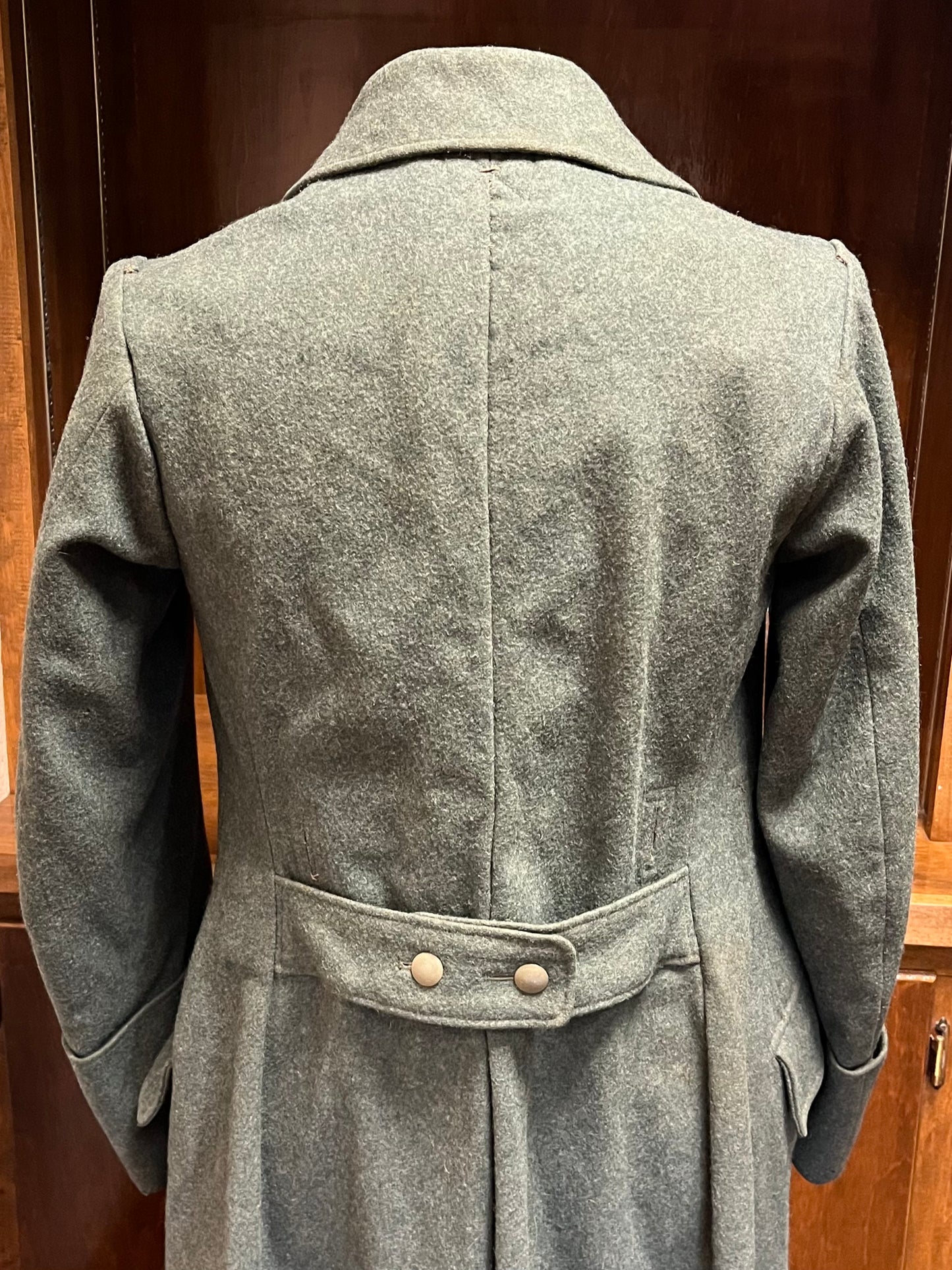 Authentic WW2 German (Greatcoat) Trench Coat Maker - Rossio & Co. Dresden 1943