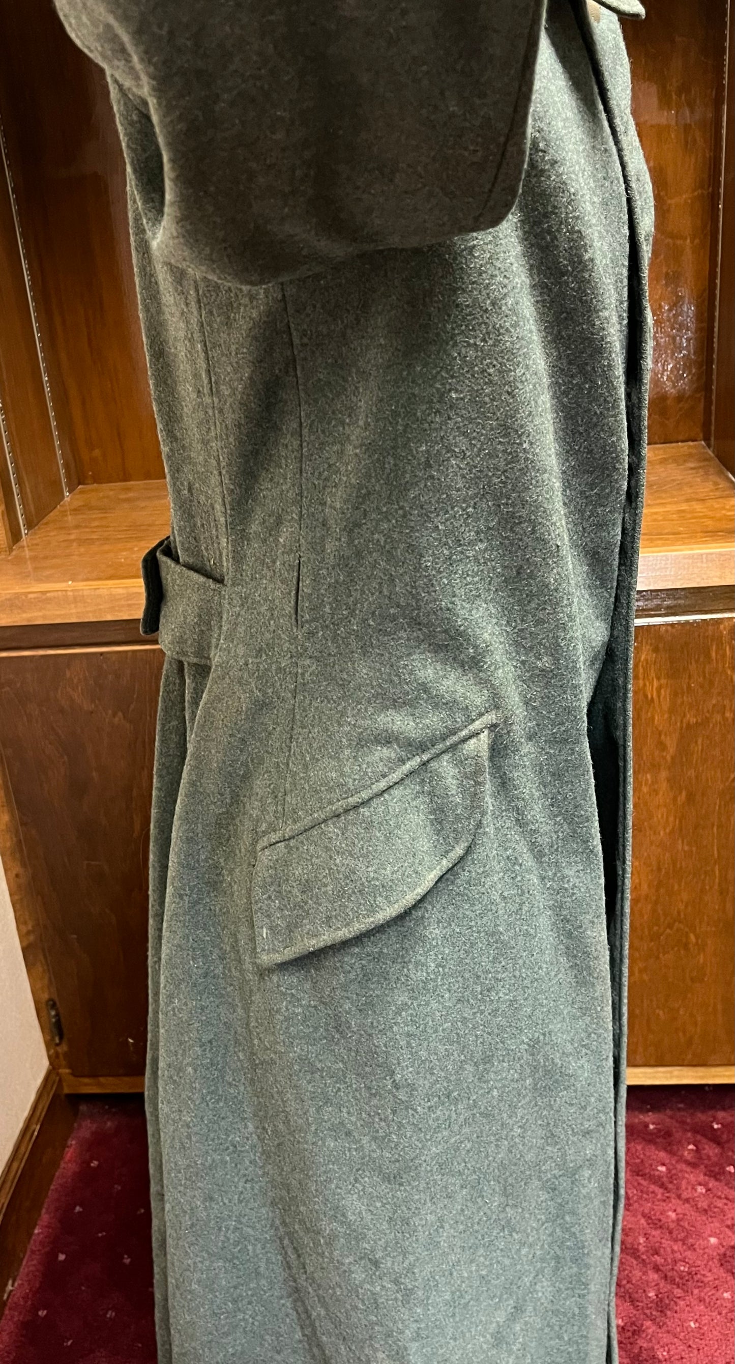 Authentic WW2 German (Greatcoat) Trench Coat Maker - Rossio & Co. Dresden 1943