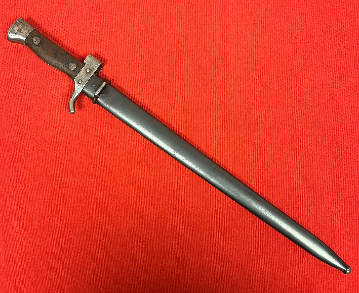 WW1 FRENCH M1892 MANNLICHER BERTHIER BAYONET & SCABBARD
