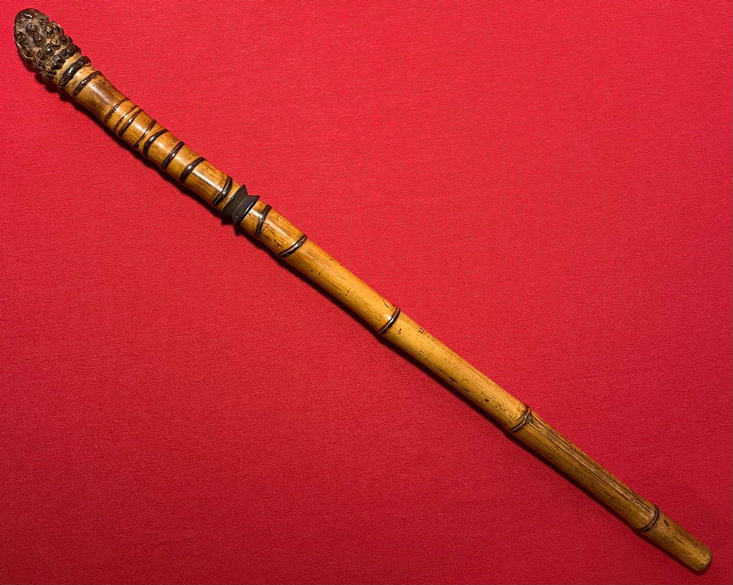 Original 19th Century Bamboo Sword Cane / Swordstick - Swagger Stick
