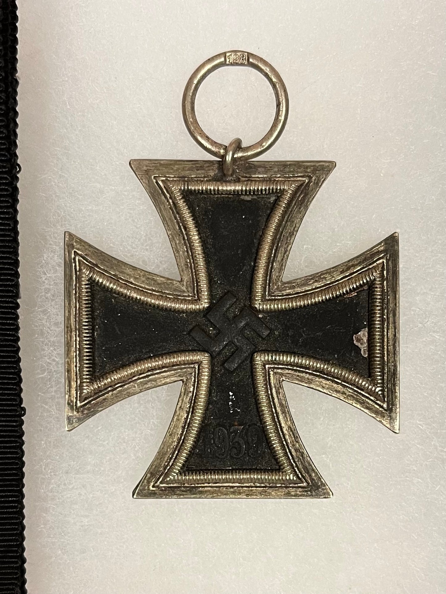Original WW2 German Iron Cross 2nd Class Medal W/ Ribbon