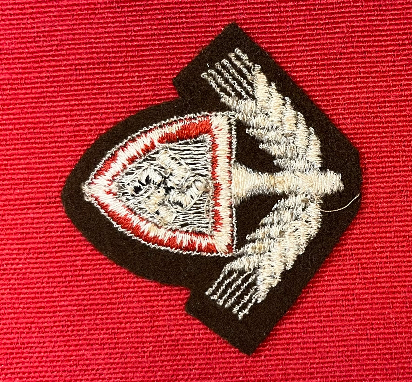 Authentic WW2 German RAD-Reichsarbeitsdienst “German Labor Service” Cap Insignia