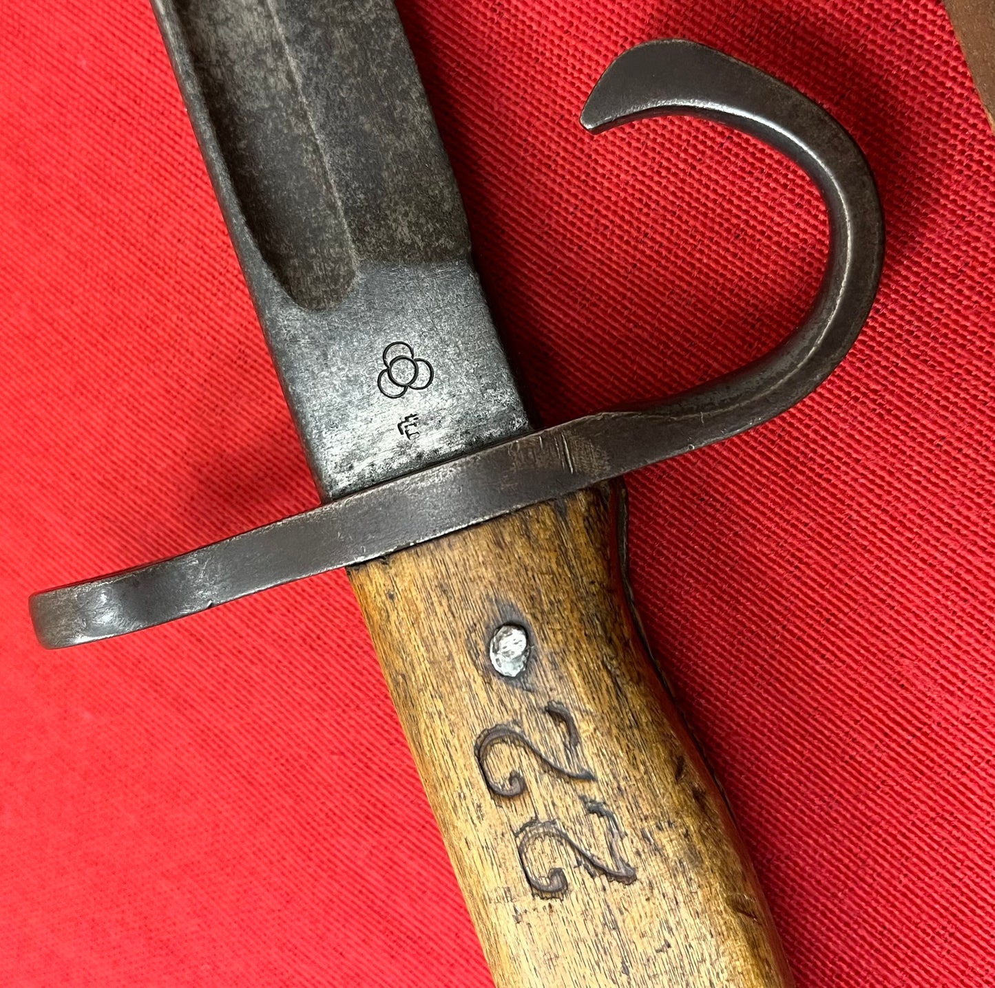 WW2 Japanese Arisaka Type 30 Bayonet & Scabbard W/ Frog