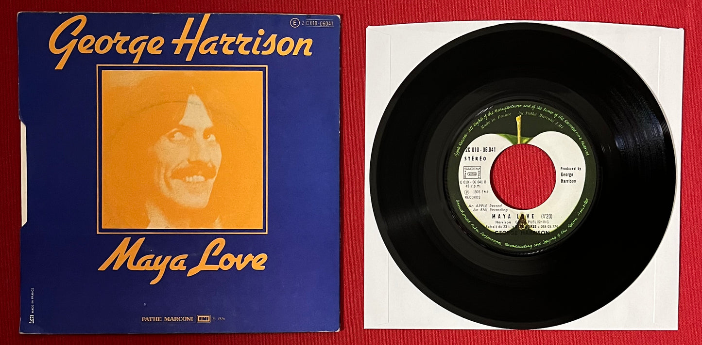George Harrison - This Guitar Cant Keep From Crying 7” 45RPM Record / French Pressing!!!