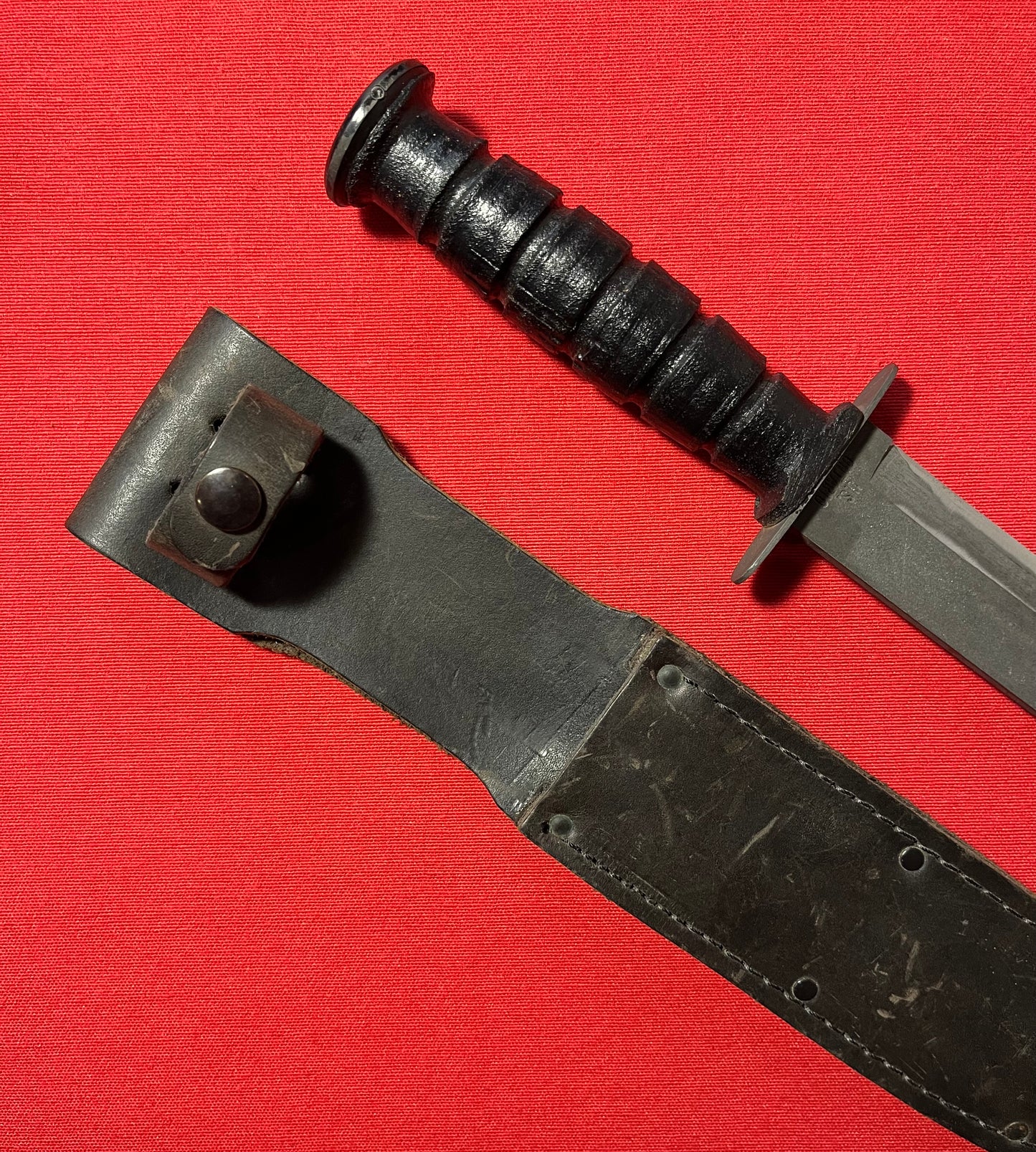 U.S Military MARK 2 Fighting Knife MK2 by Ontario W/ Scabbard Combat Survival