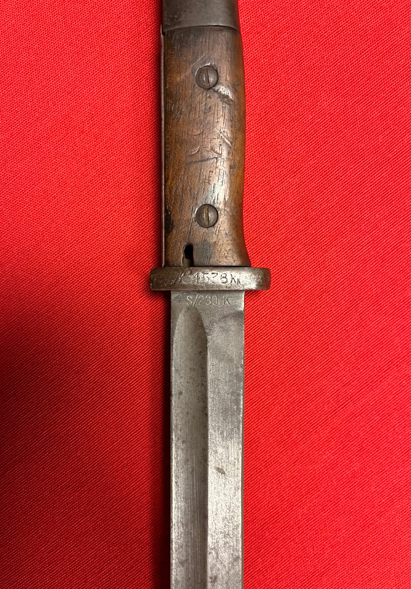 WW2 German Kriegsmarine “Navy” K98 Mauser Bayonet (NORDSEE) NI538K - Scarce