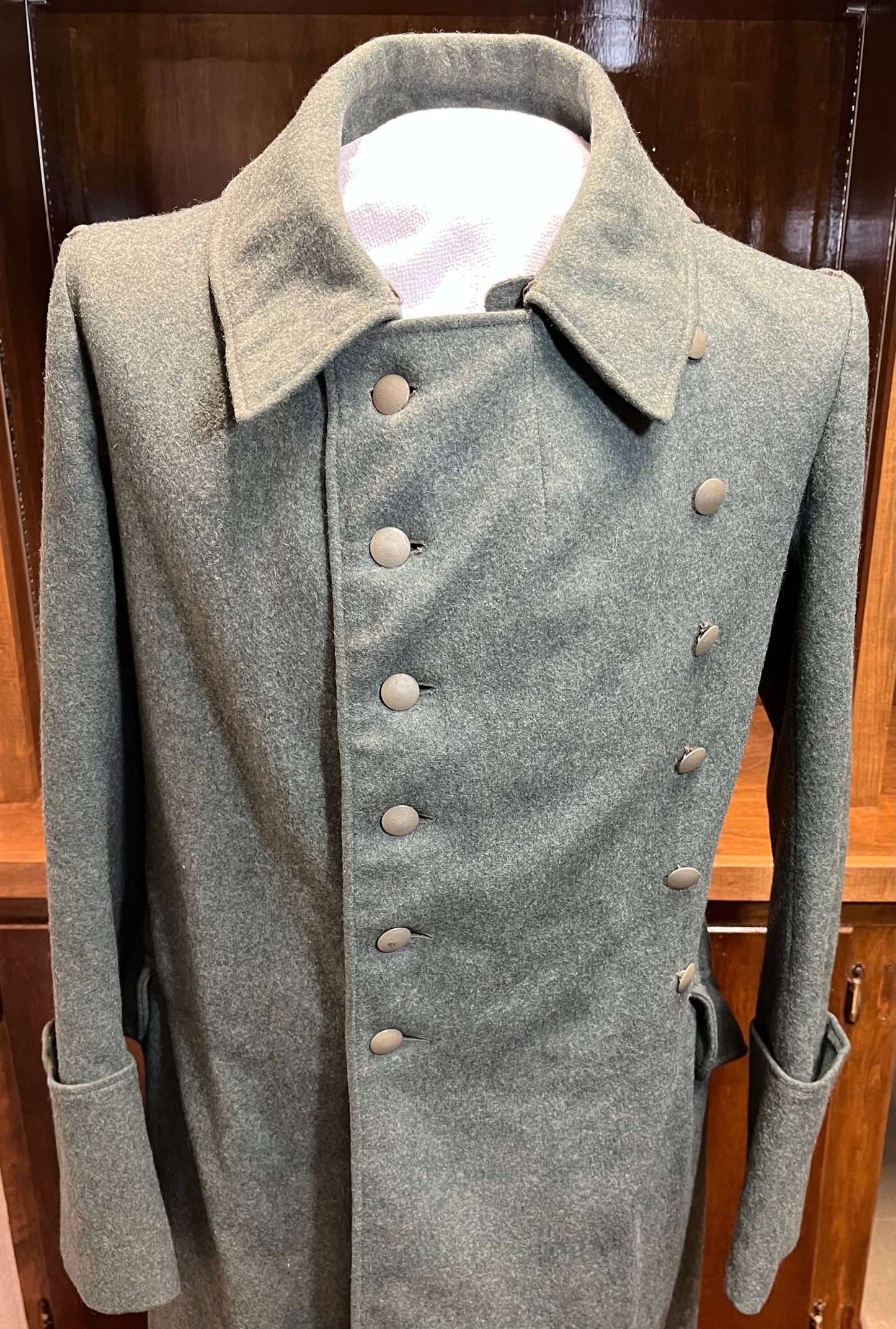 Authentic WW2 German (Greatcoat) Trench Coat Maker - Rossio & Co. Dresden 1943