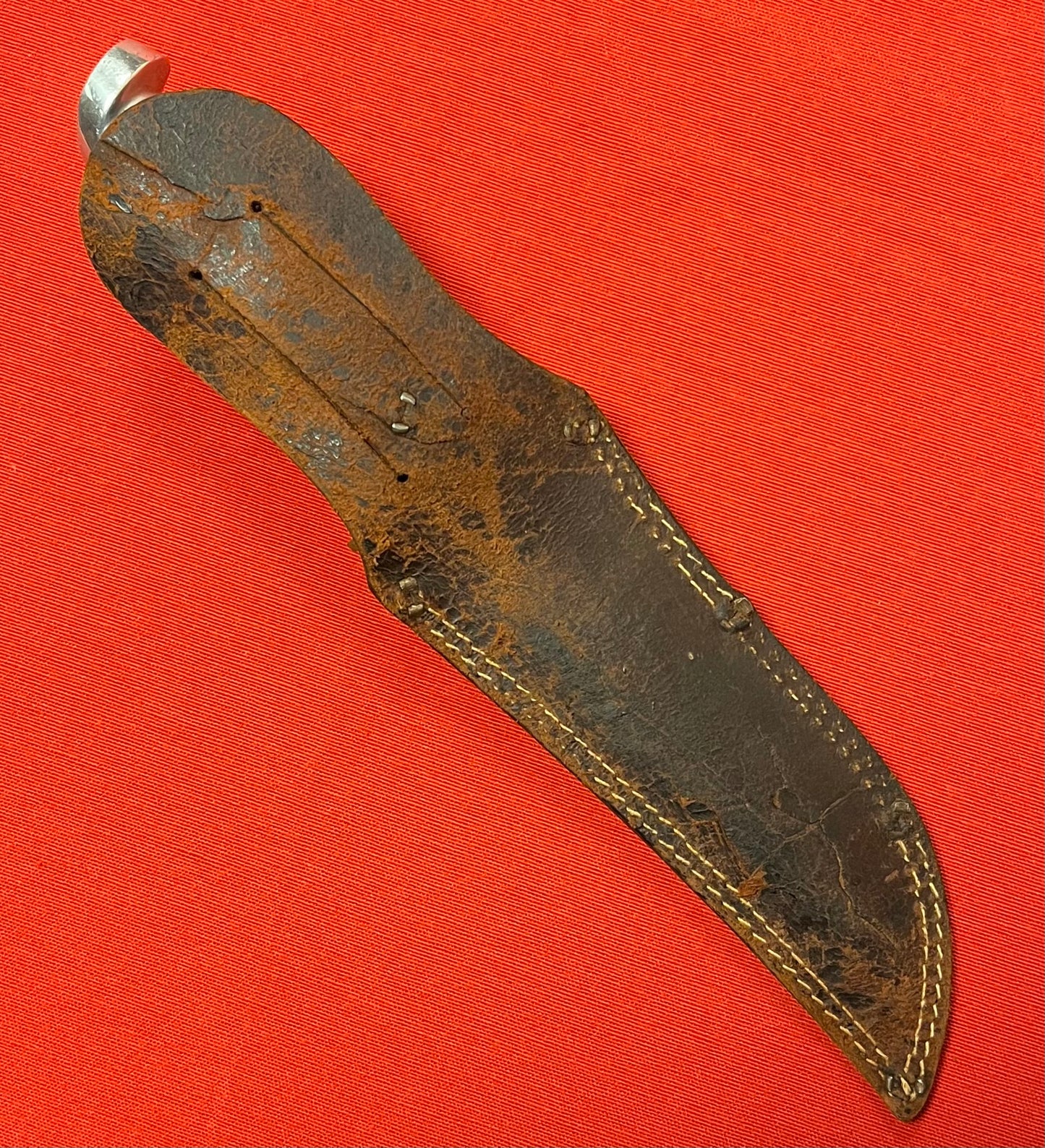 WW2 ERA WESTERN G -46 "SHARK" FIGHTING KNIFE BOULDER COLO. PAT.NO.1.367.470