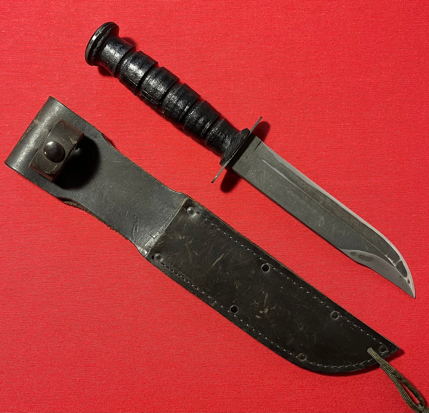 U.S Military MARK 2 Fighting Knife MK2 by Ontario W/ Scabbard Combat Survival
