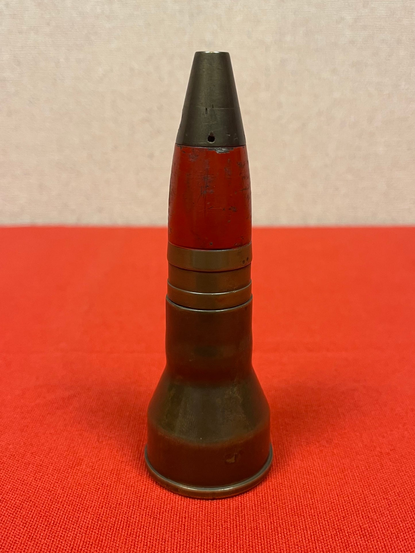 WW2 Japanese (Trench Art) Shell 25mm Round - Inert
