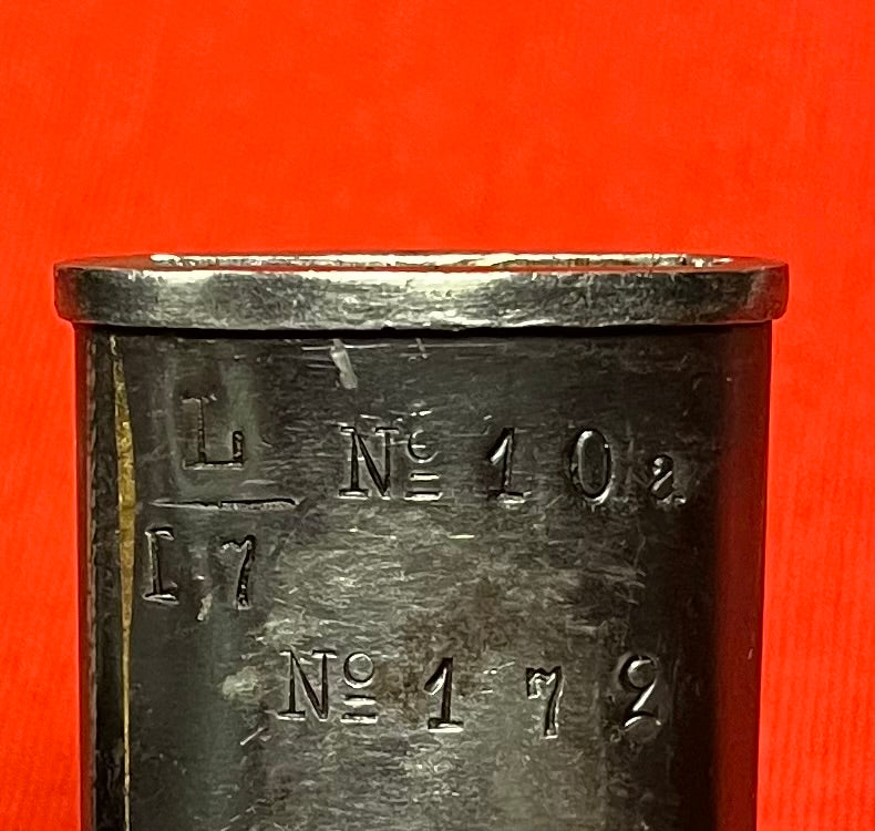 WW1 Era M1896 Swedish Mauser Bayonet Unit & Regiment Marked