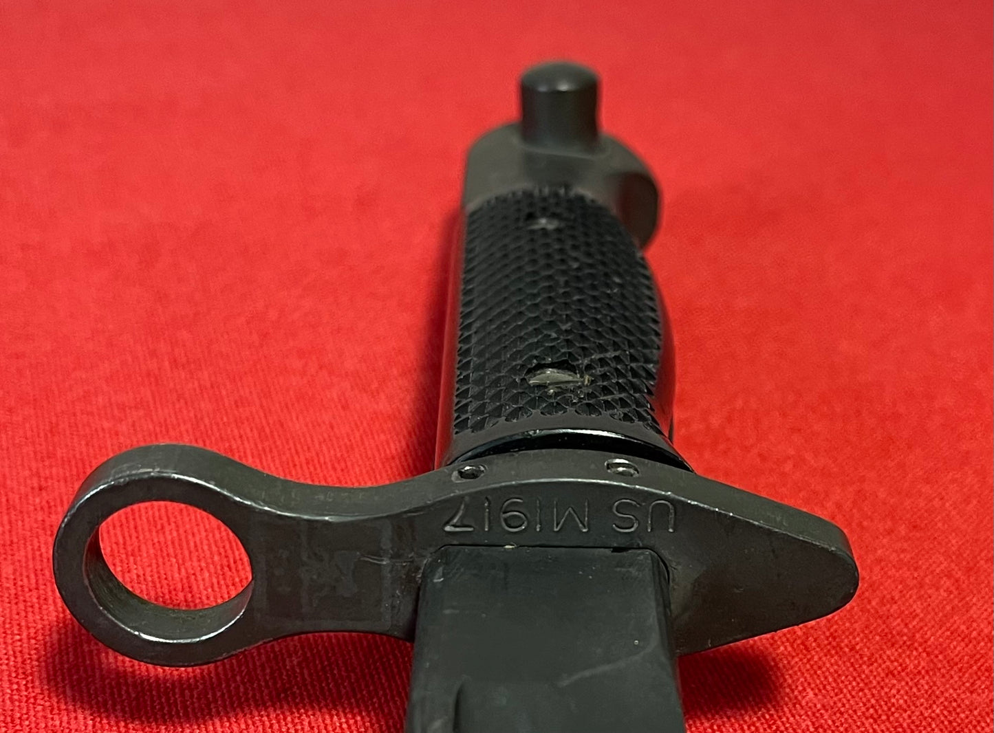 Vietnam Era US M1917 Bayonet by Canadian Arsenals W/ VZM Scabbard Trench Shotgun