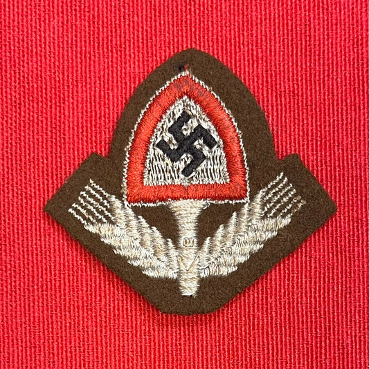 Authentic WW2 German RAD-Reichsarbeitsdienst “German Labor Service” Cap Insignia