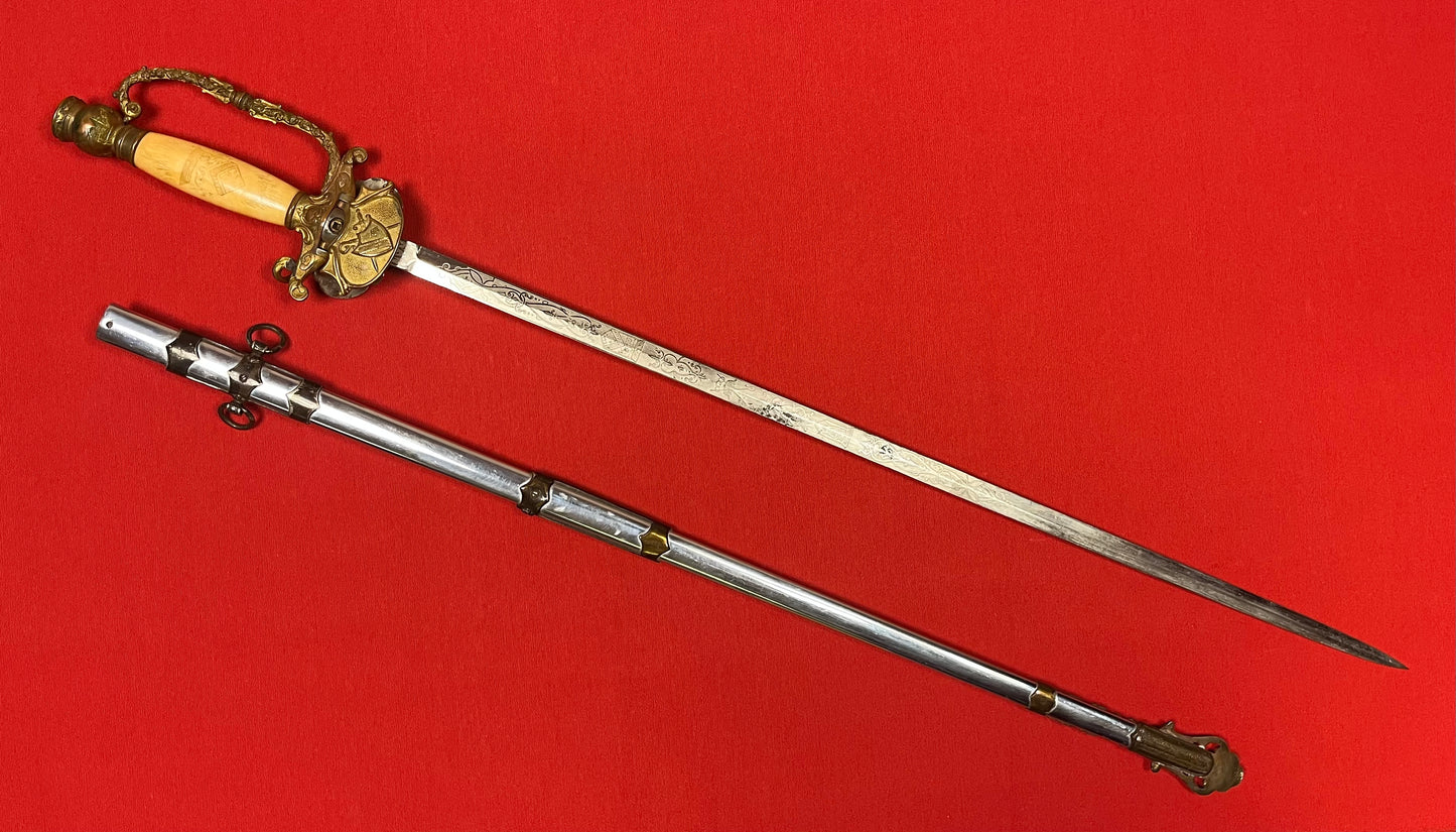 1880-90’s Patriarchs Militant Fraternal Order Sword Odd Fellows Named